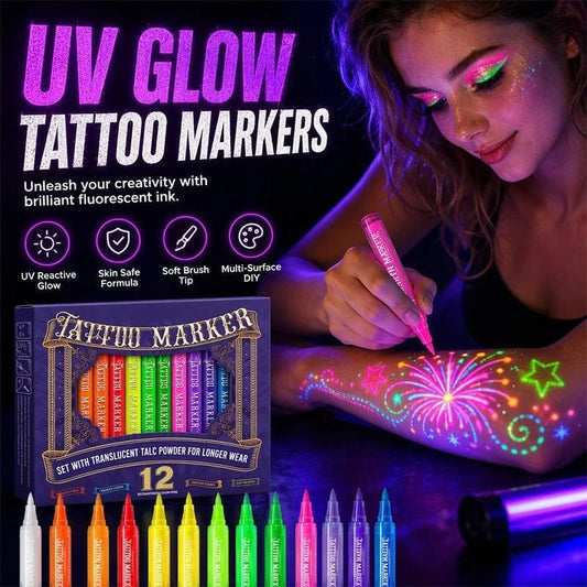 Neslemy Glow Tattoo Markers